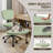 Ergonomic Cross-Legged Swivel Office Chair-387604338