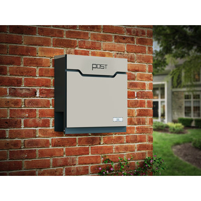 Sembrini Locking Wall Mounted Letter Box