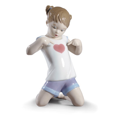 Hear My Heart Girl Figurine