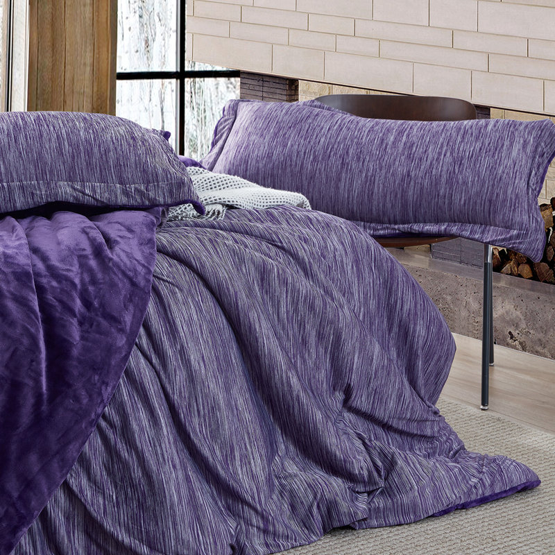 Cooling - Coma Inducer® Oversized Comforter Set - Violet Prism, Queen Comforter + 2 Queen Shams