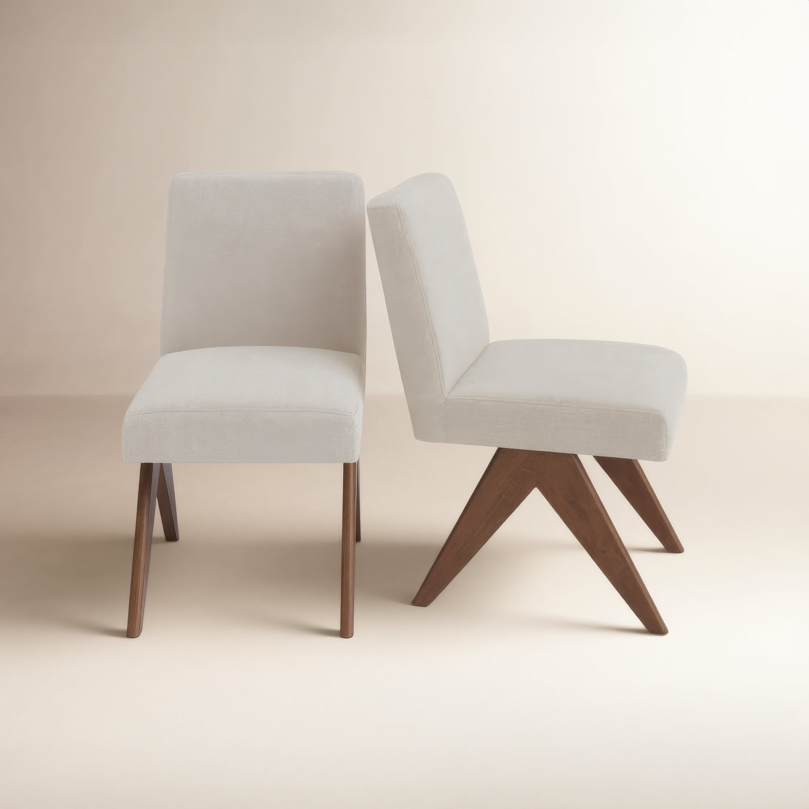 Brittnie 18'' H Upholstered Parsons Chair, Beige