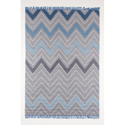 Tulane Chevron Hand Woven Area Rug