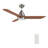 Garrick 52'' Smart Ceiling Fan with Remote, Light Kit Included,Works with Google Assistant and Amazon Alexa,Siri Shortcut.-839480802-839480805