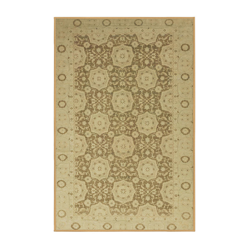 Tapis abstrait moderne 2581, Carré 8 pi