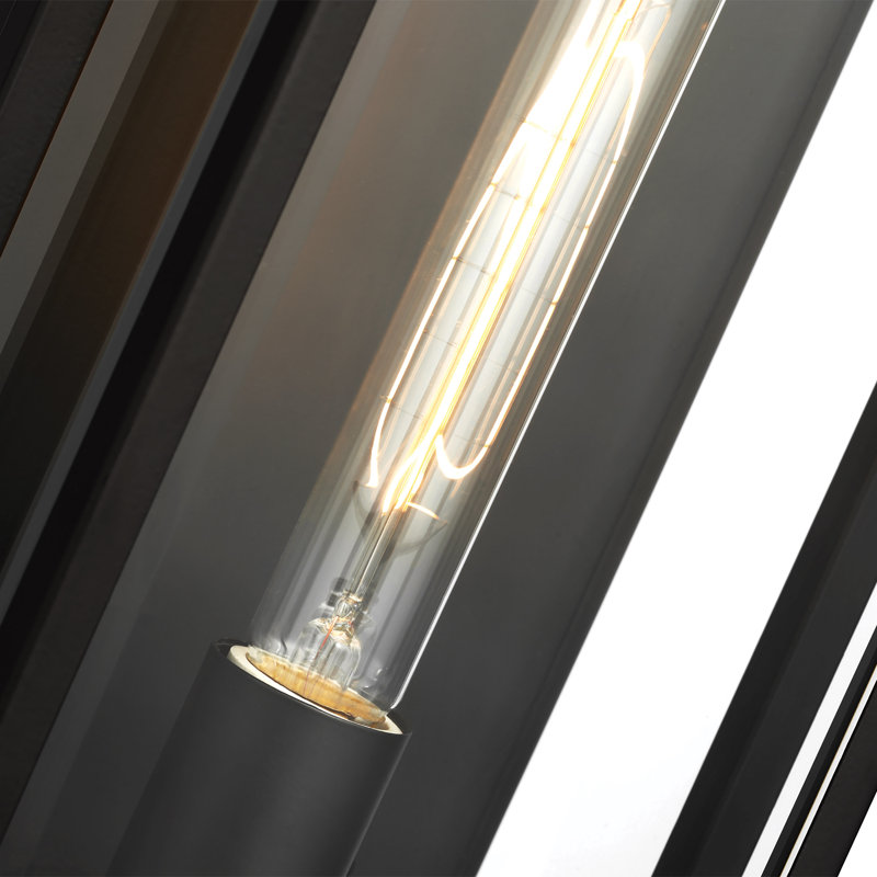 Liberty Hill Steel Wall Light, 20" H x 8" W x 5'13" D