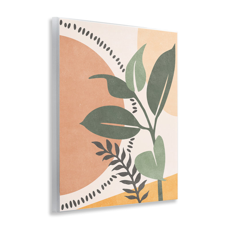 Art mural "Peachy Tropical Boho" par Nataly White