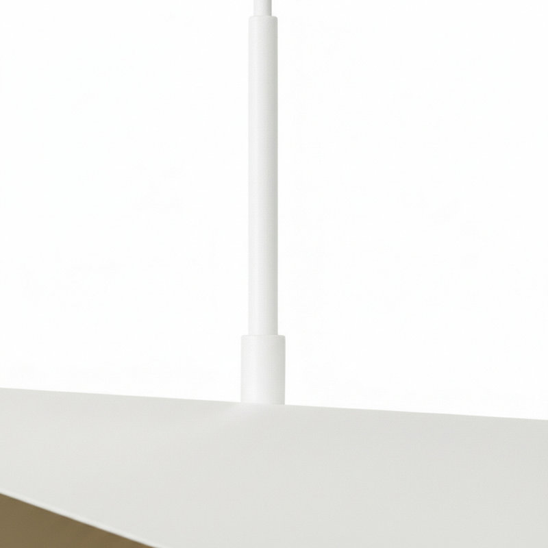 Suspension DEL Paven 2012LEDP, Matte White/Aged Brass