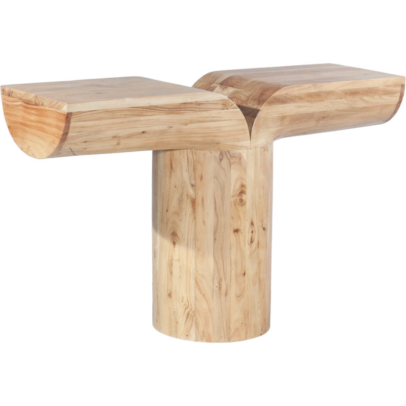 Console Holcman 48, Chêne / chêne naturel