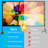 Portable Projector Screen Projector Screen Foldable with Stand,150in 160° Wide Angle 4K HD 16:9,Assembly Easy