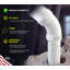 6 po. Coude 45 po en PVC blanc à 1/8 de coude, tuyau d'évacuation Hub x Spigot, raccord d'évacuation et d'évacuation, (paquet de 3)