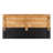 Samuels Rubberwood Accent Shelf with Hooks