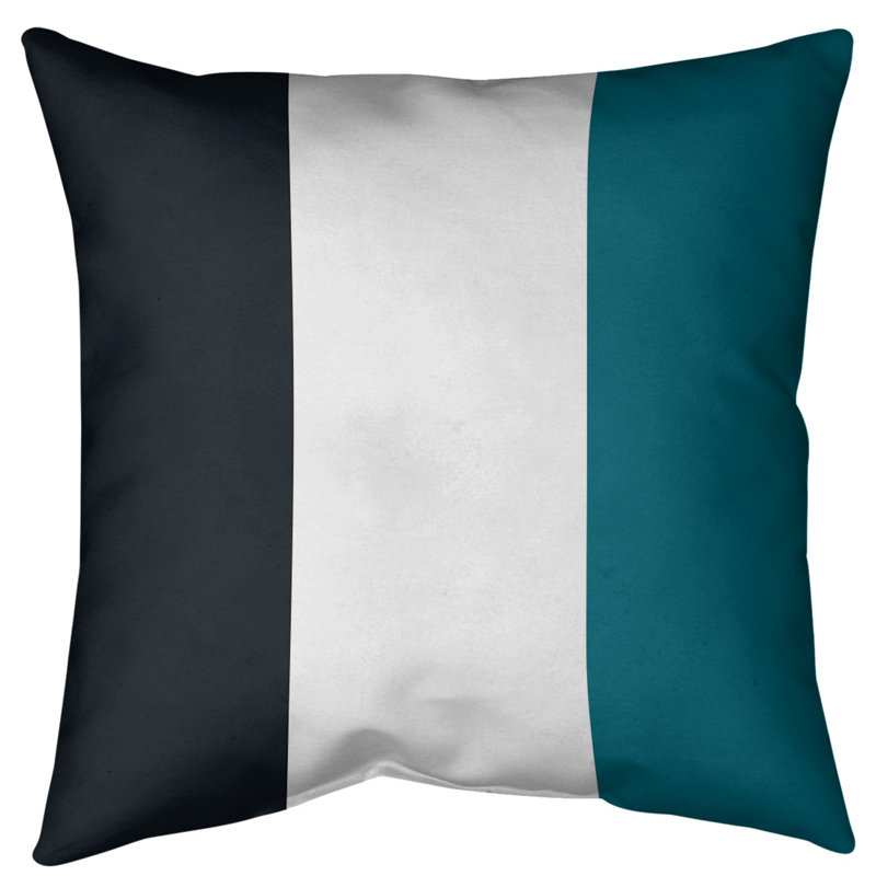 Coussin décoratif d'intérieur/d'extérieur, 18 po x 18 po, Blanc