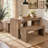 55.1" Dining Table Set with 2 Benches, Engineered Wood Dining Set with Space Saving Nesting Benches