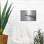 Art mural en métal luxueux «Nowhere» par Design Fabrikken, 24 po x 16 po-830626238