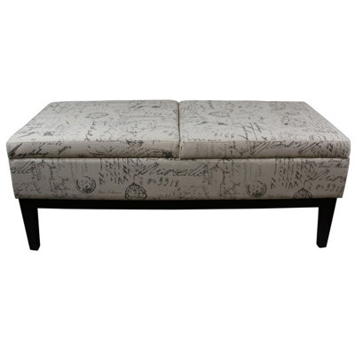 19.5" Tall Storage Bench (Only Including Ottoman)