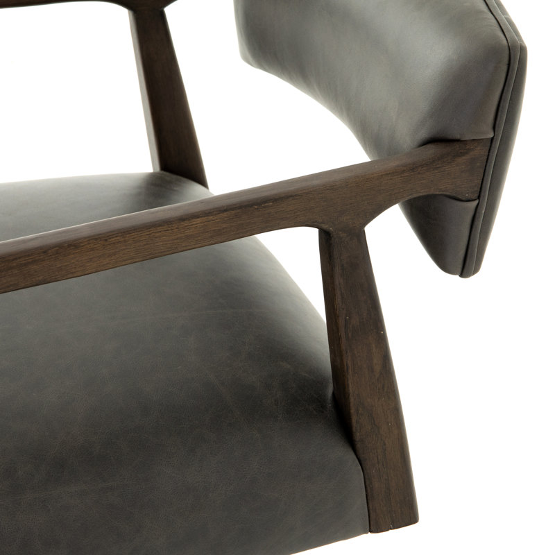 Tyler Leather Swivel Task Chair