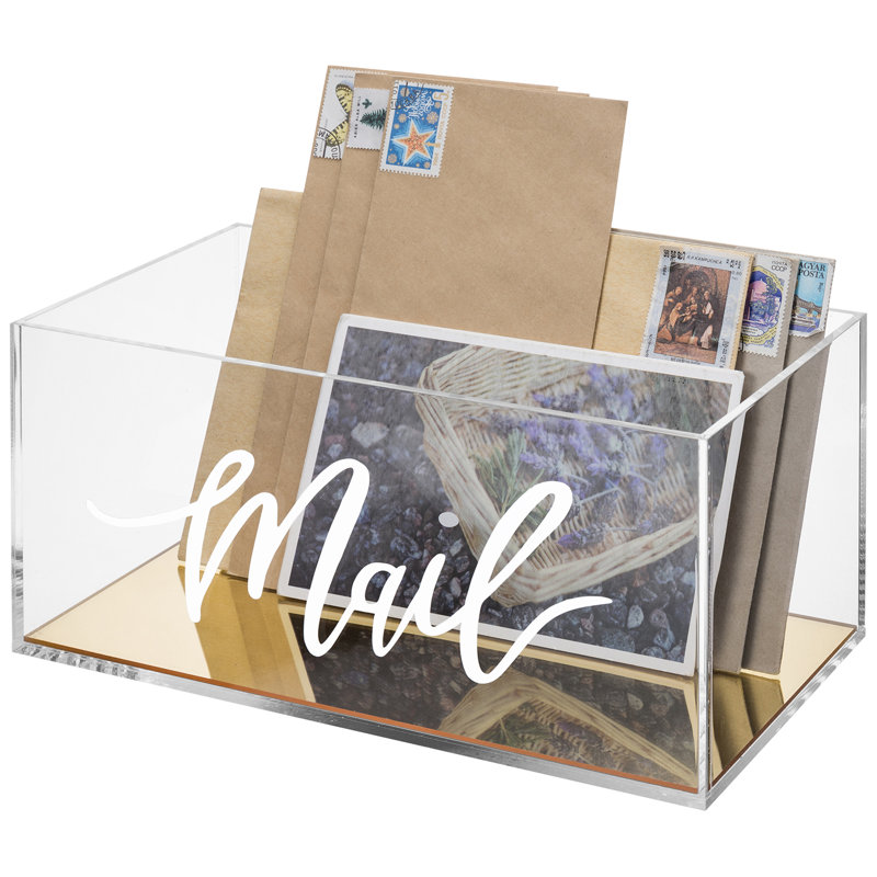 Organisateur de boîte aux lettres en acrylique Hemanshu