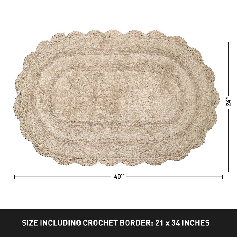 Casanova Non-Slip, 40" L x 24" W, Beige
