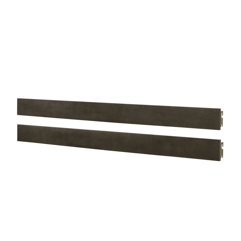 Barrières de lit pour lit de bébé Arshad, Gris