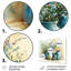 Ensemble de salon art mural vert et orange Boho Pottery III - Boho Pottery-107181061-107181067