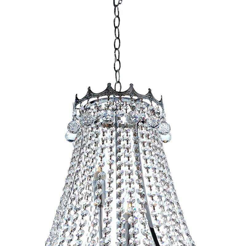 Brynn 13 - Light Empire Chandelier, Chrome