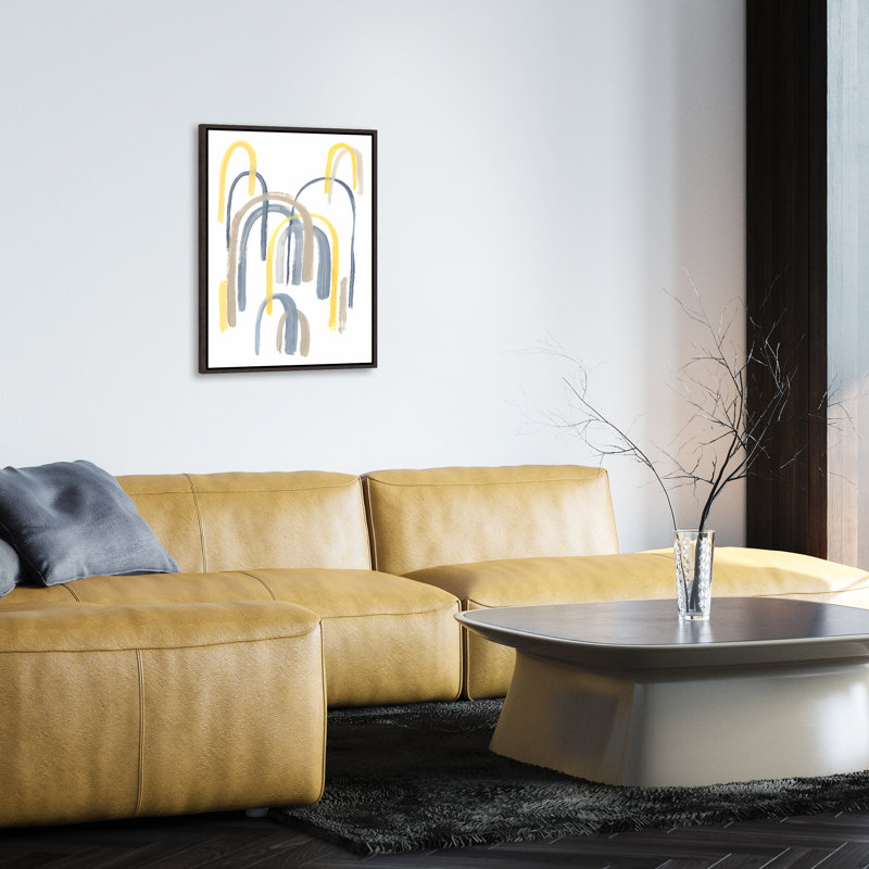 Circle With Me II Painting by Elena Carlie, 45.75" H x 31.75" W, Image Brush Gel