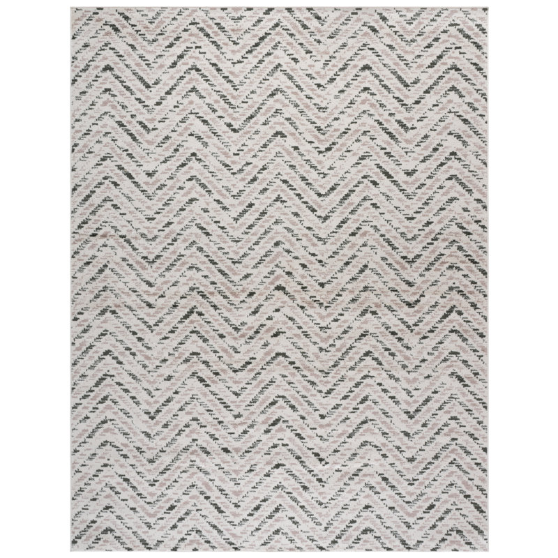Sheletha Performance Chevron Rug, Rectangle 8' x 10'