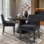 Chaise d'appoint rembourrée en velours côtelé Demarrion-1835431193