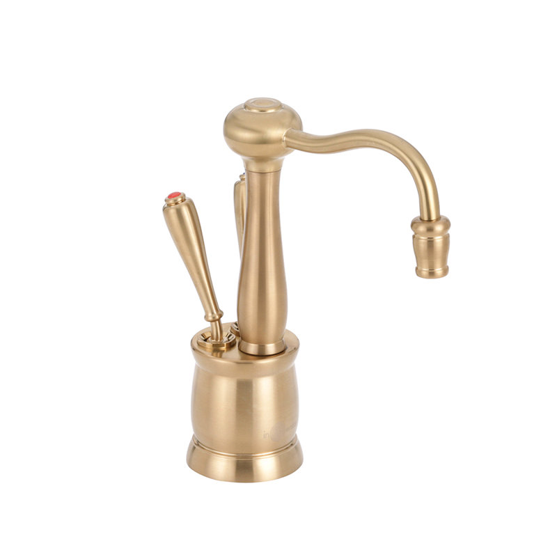 Antique Instant Hot and Cold Water Dispenser, Brushed Bronze