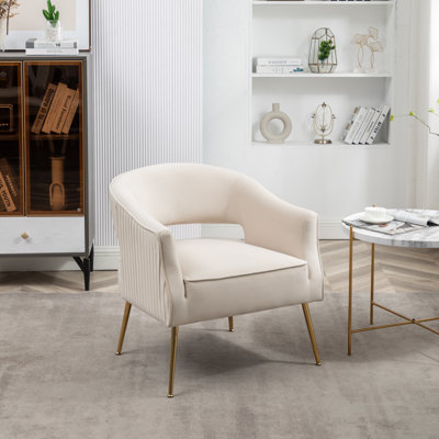 Chynna Velvet Accent Chair