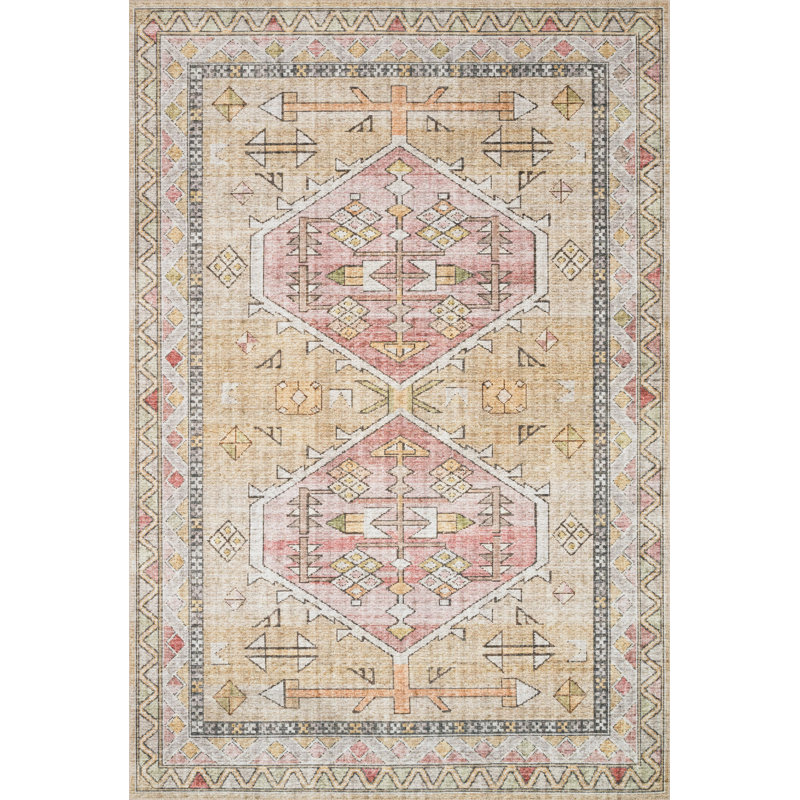 Gelo Oriental Indoor Rug, Rectangle 6' x 9'