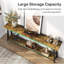 70.9" Extra Long Sofa Table Behind Couch, Industrial Entry Console Table For Hallway, Entryway & Living Room, Rustic Brown