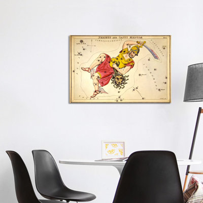 Perseus And Caput Medusae by Sidney Hall - Wrapped Canvas Gallery-Wrapped Canvas Giclée