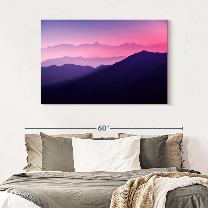 Gradient Mountain, 32" H x 48" W
