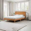 Grand lit plateforme avec tête de lit contemporaine 66,1 po Walter-2034888247-2037565121