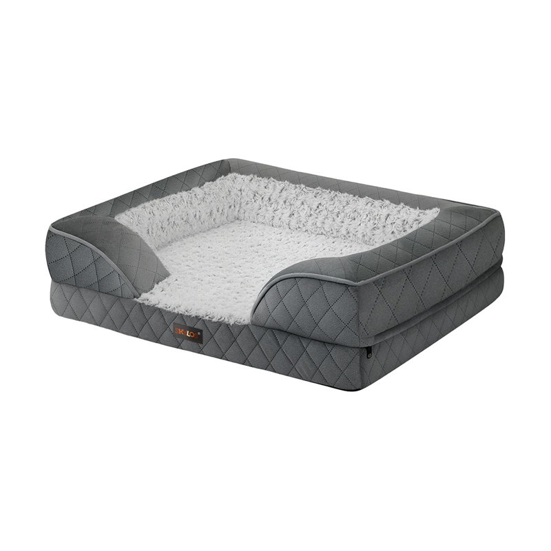 Orthopedic Polyester Pet Bed, 17cm H x 64cm W x 89cm D