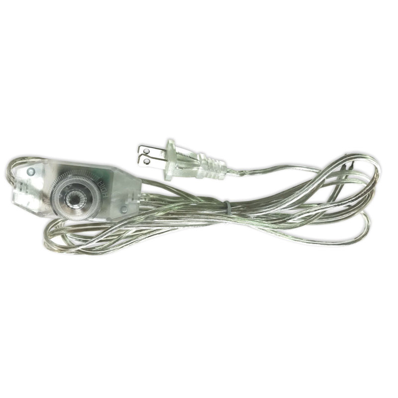 Gradateur de lampe rotatif Inline, Argent