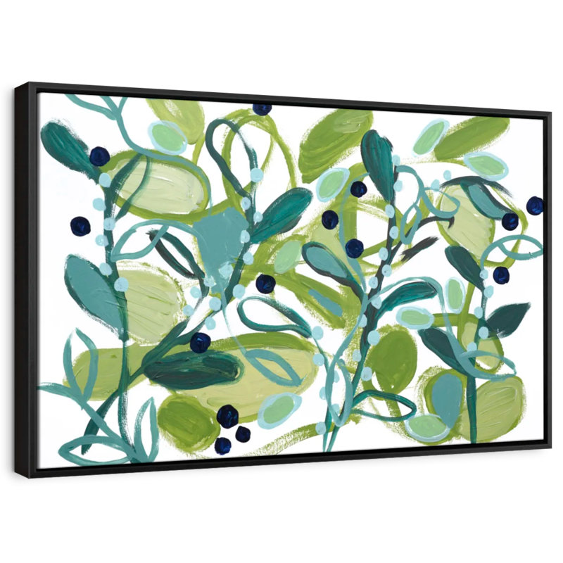 Floral et botanique «Annamieka Wall Art», H 9 po x l 13 po