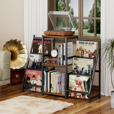 Bozhanka 76.5cm H Media Shelves