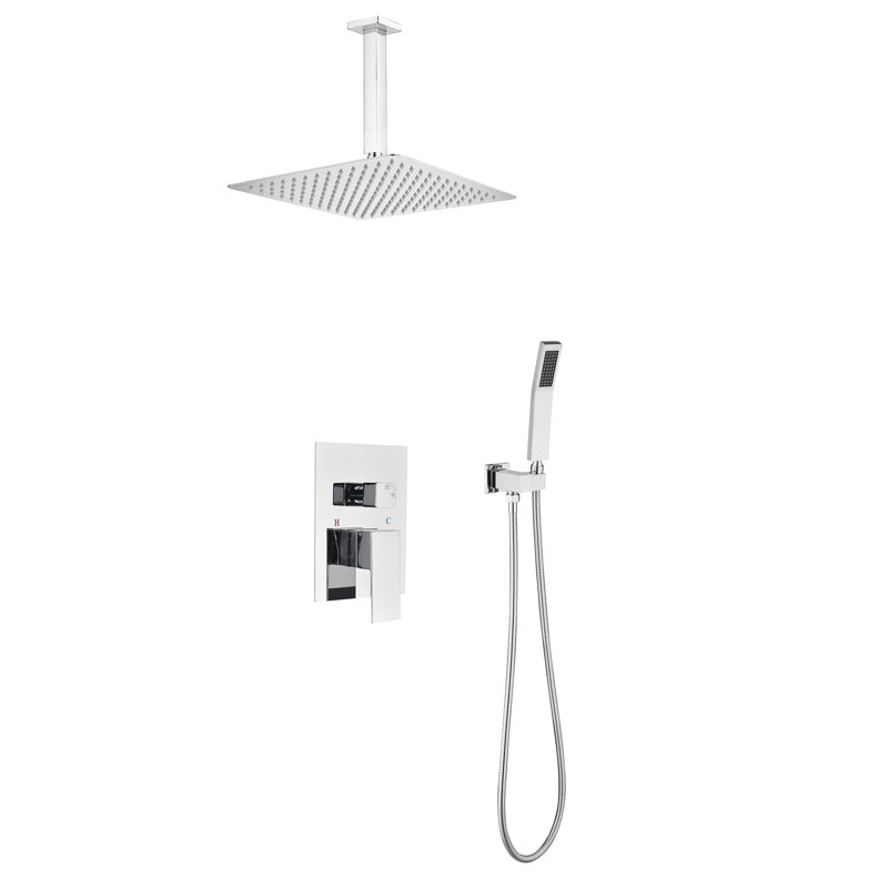 All-In-One Kit with Rough in-Valve, Chrome