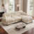Beige Chenille sélectionné