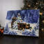 Toile de fond avec mini-chevalet 8 x 6 Playful Bears