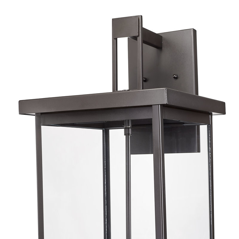 Applique murale d'extérieur Osakis Light, Bronze thermolaqué, H 27 po x l 11 po