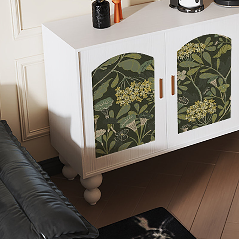 Buffet grande capacité 59,1 ", Blanc/vert