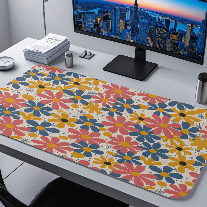 Polyester Desk Pad, 23.6x13.8