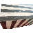 Genuine Marble Coffee Table - Nero Black + Carrara White Striped Marble