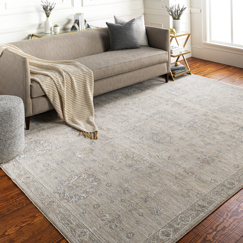Tapis oriental gris Conlan, Rectangle 12 pi x 15 pi