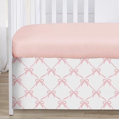 Ballerina and Ballet Bows 3 Piece Crib Bedding Set by Sweet Jojo Designs