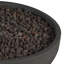 Carson 38" Round Concrete Propane Fire Pit in Carbon by Jensen Co.-1997121877-1997121880-1997121883