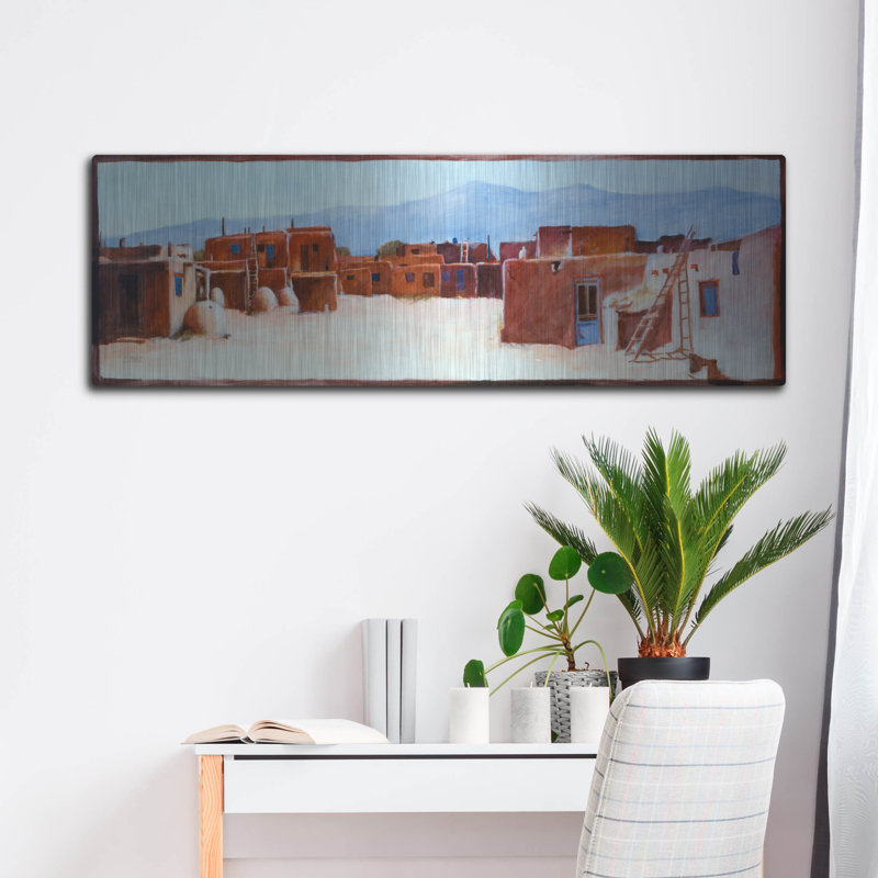 'Divided Light' by J. E. Knauf, Metal Wall Art, 16" H x 48" W